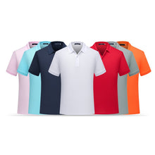 Load image into Gallery viewer, 16 Color Summer New Man Polo Shirt Mens Casual Solid Color Cotton Polo Shirt Men Short Sleeve High Quantity Polo Men